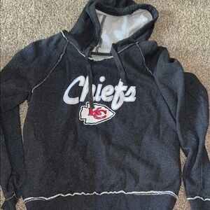 Gray Chiefs Hoodie